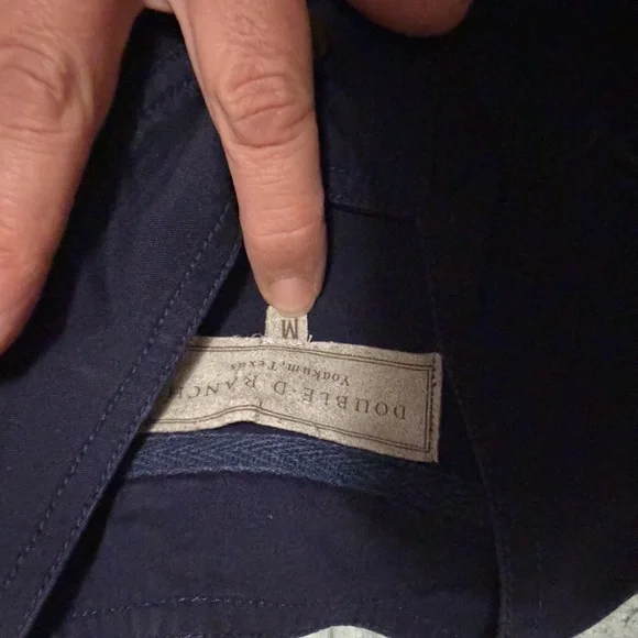 Double D Ranch Navy Embroidered Utility Vest - Picture 5 of 5